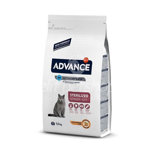 Advance Cat Sterilized 10 Yaş Üzer Kedi Maması 1.5 KG