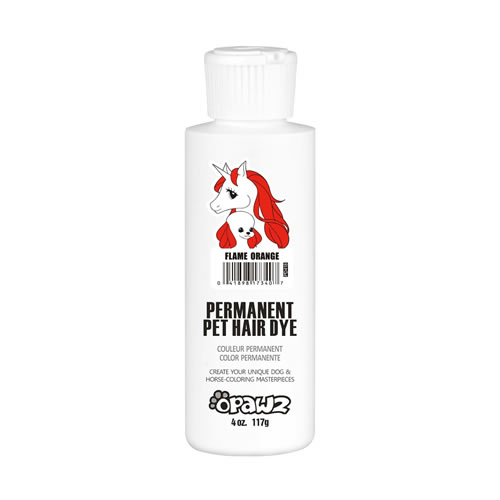 OPAWZ Pet Hair Dye - Flame Orange 4 oz. 117g