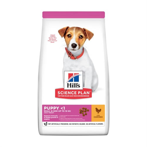 Hills Dog Puppy Small/Mini Tavuklu Köpek Maması 1.5 Kg