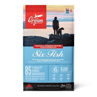 Orijen Six Fish Balıklı Tahılsız Yetişkin Köpek Maması 11,4kg
