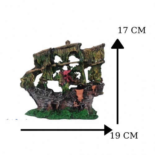 Promix Yelkenli Küçük Gemi 19 cm