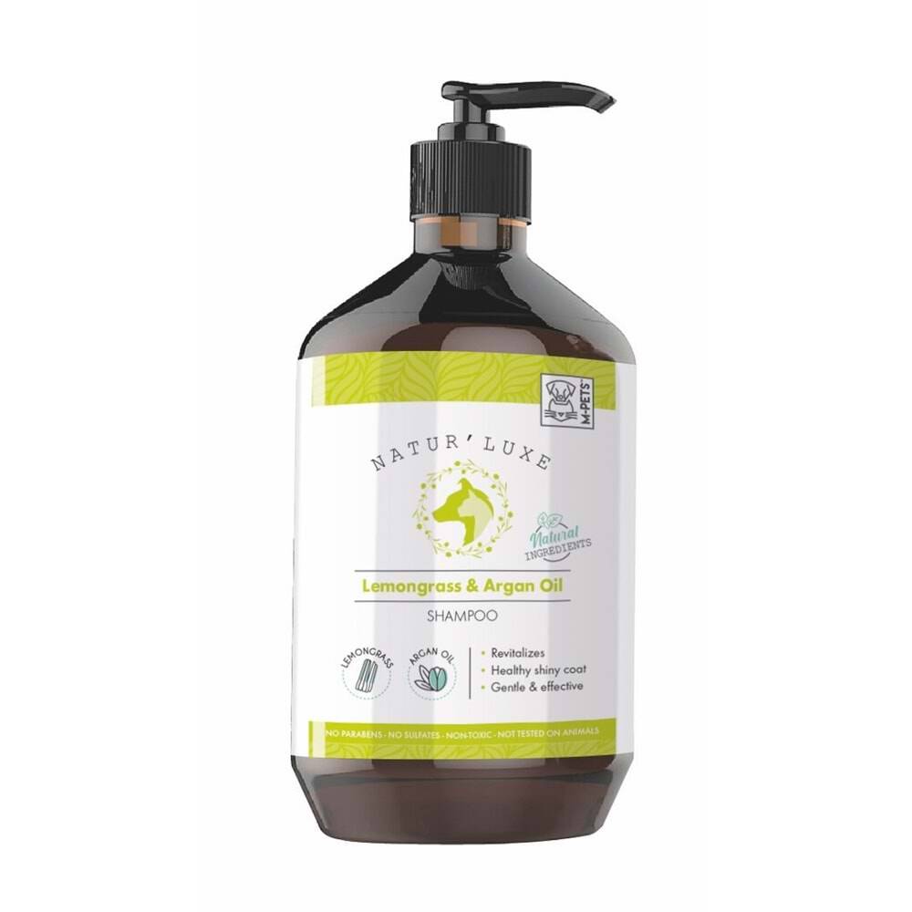 M-Pets Naturluxe Limon Otlu ve Argan Yağlı Köpek Şampuanı 500ml