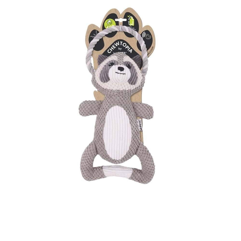M-PETS ECO CHEWTOPIA RACCOON KÖPEK OYUNCAĞI