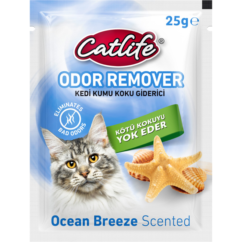 CATLİFE KEDİ KUMU KOKU GİDERİCİ OKYANUS KOKULU 25GR 