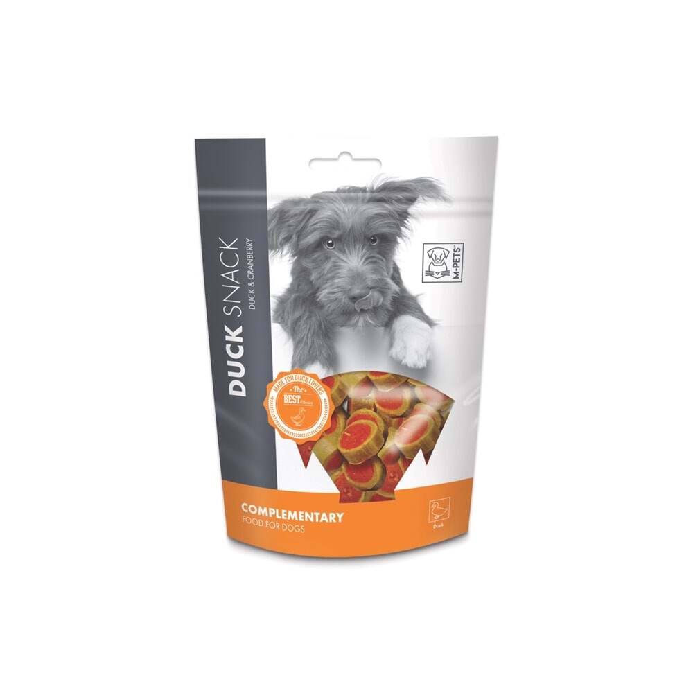 M-Pets Duck Snack Ördek ve Yaban Mersinli Köpek Ödül Maması 80 Gr