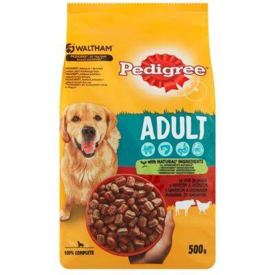 Pedigre Biftekli Sebzeli Yetişkin Köpek Maması 500 gr