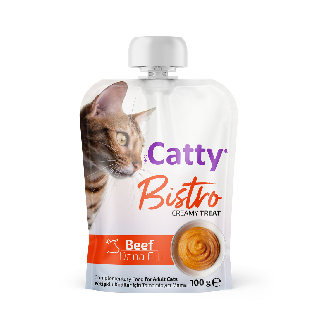 Catty Bistro Dana Etli Kedi Ezmesi 100 gr