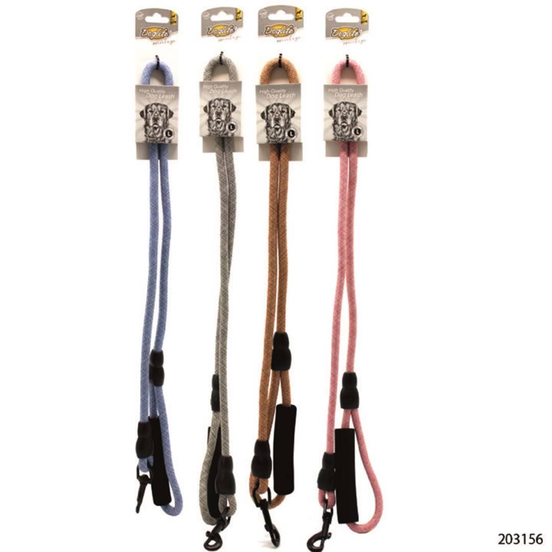 DOGLİFE SOFT TUTMALI FİTİL GEZDİRME 120CM/10MM