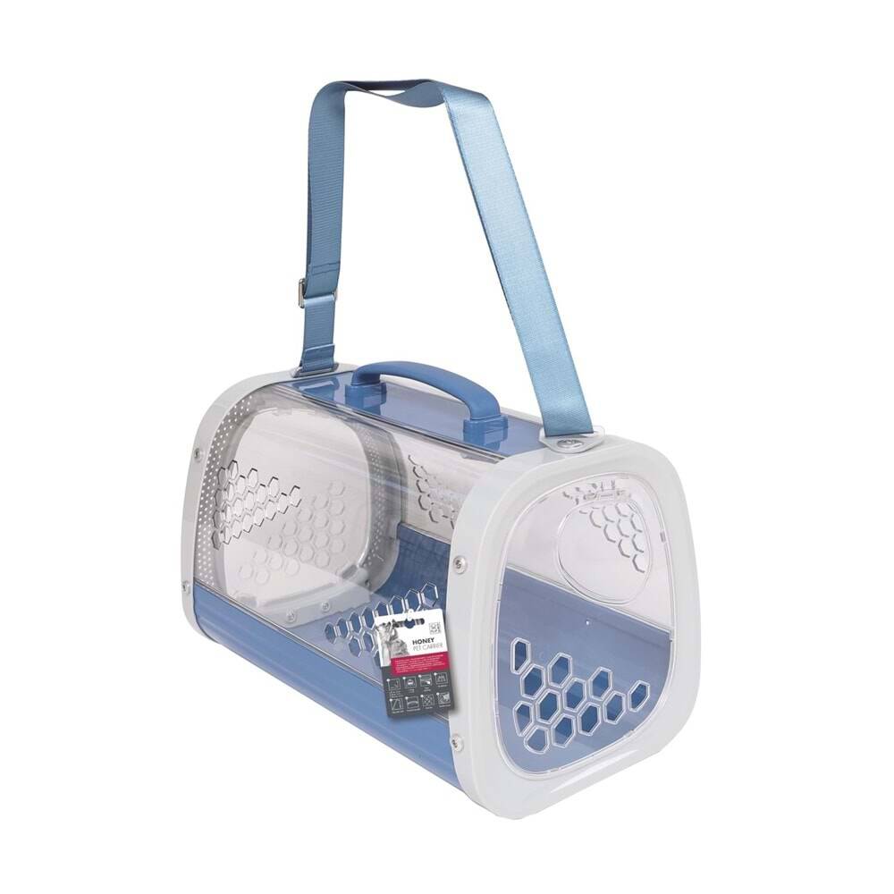 M-PETS HONEY KEDİ ve KÖPEKLER İÇİN TAŞIMA ÇANTASI BLUE
