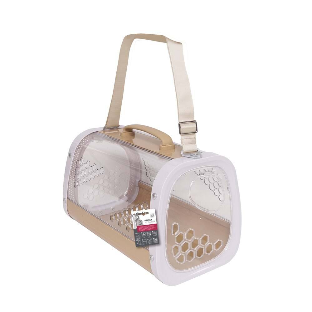M-PETS HONEY KEDİ ve KÖPEKLER İÇİN TAŞIMA ÇANTASI COFFEE