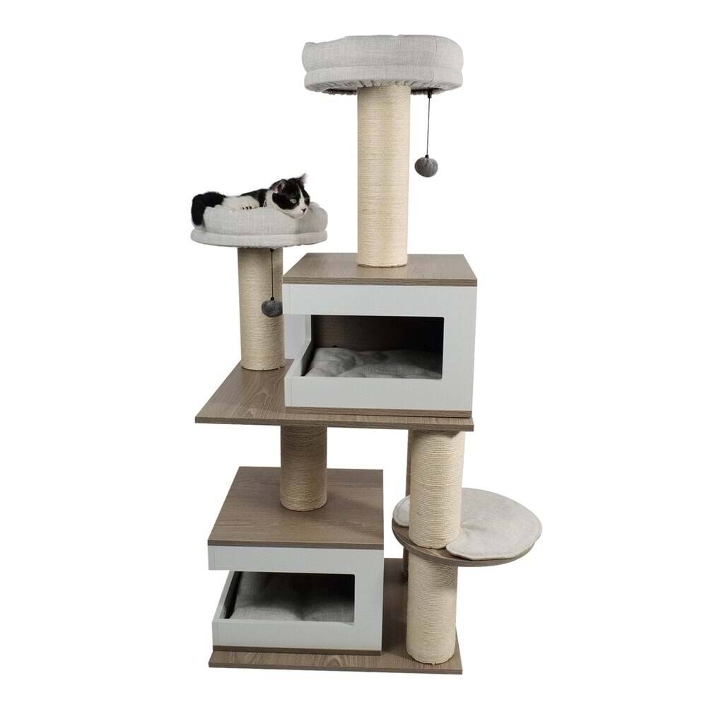 M-PETS CAT ELİTE MONICA KEDİ TIRMALAMA 88X62X140CM
