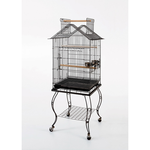 Oripet 80934 Papağan Kafesi SİYAH-51x51x139 Cm
