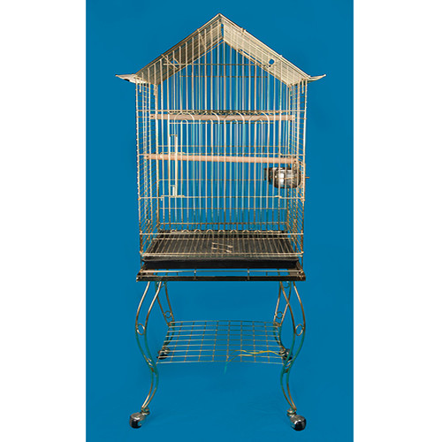 Oripet 80934 Papağan Kafes Pirinç 51X51X139Cm