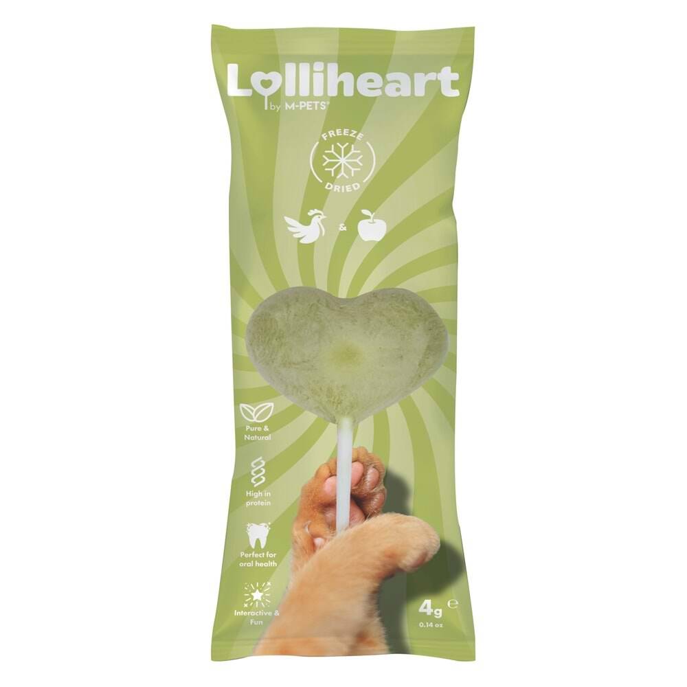 M-PETS LOLİPOP ELMALI KEDİ ÖDÜLÜ 4GR