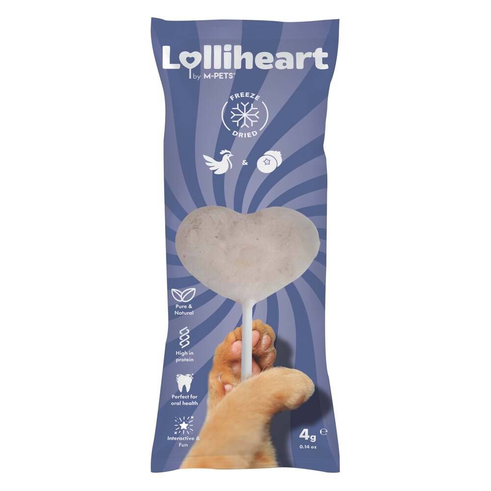 M-PETS LOLİPOP YABAN MERSİNLİ KEDİ ÖDÜLÜ 4GR