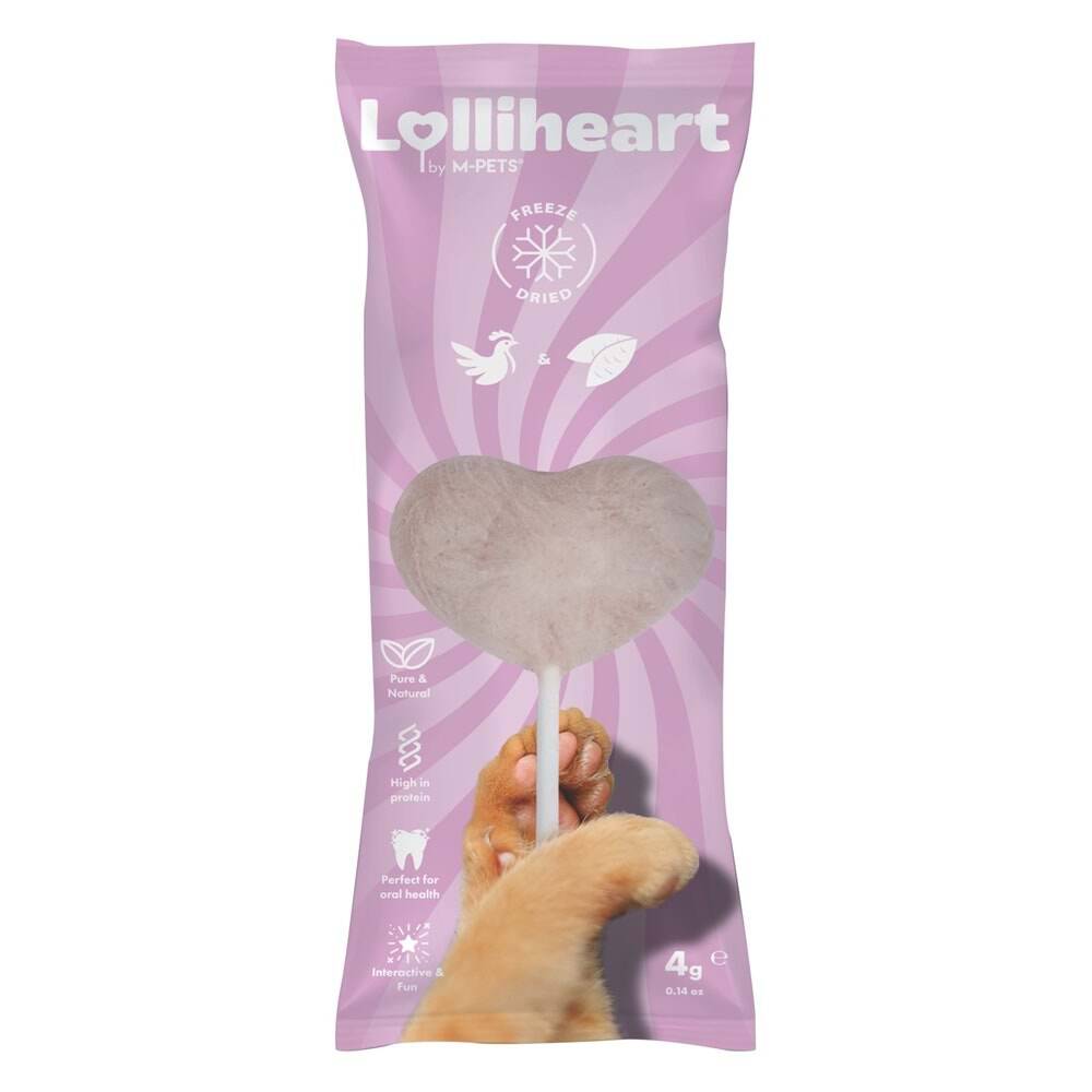 M-PETS LOLİPOP MOR PATATESLİ KEDİ ÖDÜLÜ 4GR