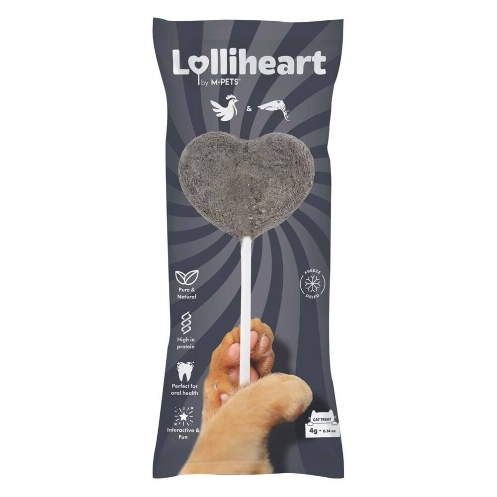 M-PETS LOLİPOP MÜREKKEP BALIKLI KEDİ ÖDÜLÜ 4GR