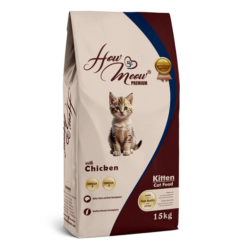 How Meow Tavuklu Yavru Kedi Maması 15 Kg