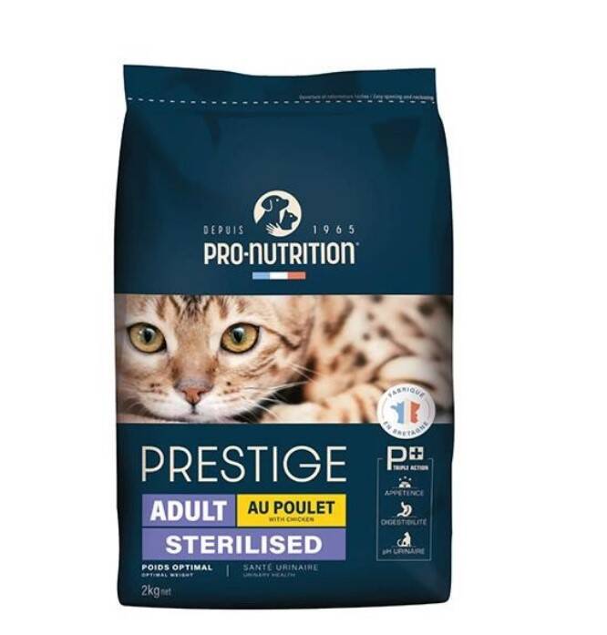 Pro Nutrition Cat Prestige Adult Sterilised Tavuklu Kedi Maması 2Kg