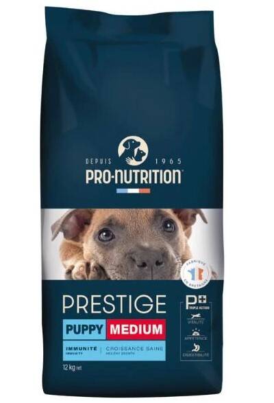 Pro Nutrition Prestige Puppy Medium Orta Irk Yavru Köpek Maması 12Kg