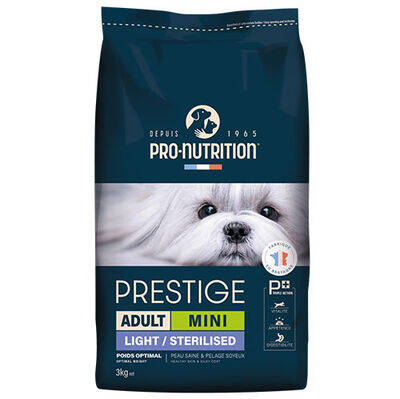 Pro Nutrition Dog Prestige Sterilised Light Mini Tavuklu Küçük Irk Köpek Maması 3Kg