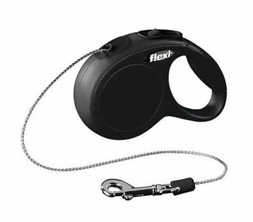 Flexi New Classic XS 3 Mt İp Siyah