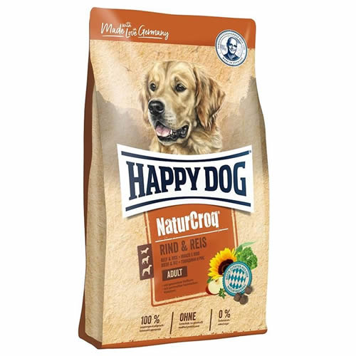 Happy Dog NATUR CROQ RİND REİS  BİFTEK  15 KG