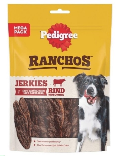 Pedigree Ranchos Jerkies Tahılsız Sığır Etli Köpek Ödül Maması 70gr