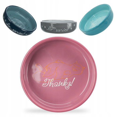 Trixie Porselen Kedi Mama ve Su Kabı 0,3 lt 15 cm 