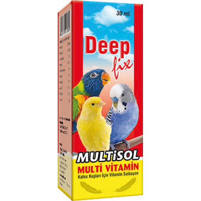 Deep Fix Mantax-Scaly Kafes Kuşları İçin Deri Bakım Ürünü 20ml