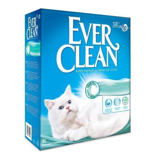 Ever Clean Aqua Breeze (Okyanus Esintisi Kokulu) Kedi Kumu 6 Lt 
