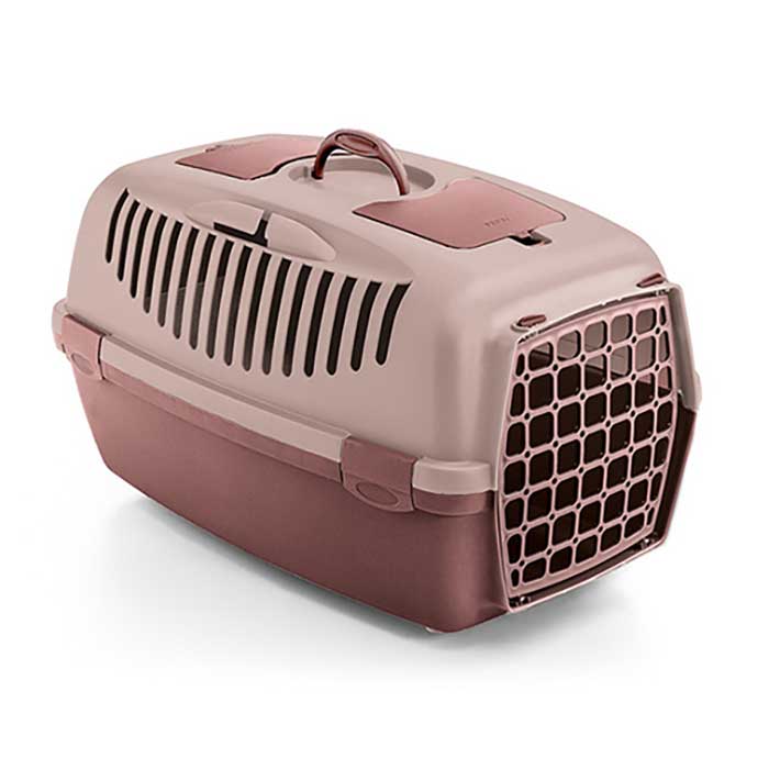 Stefanplast Gulliver 3 Metal Kapılı Kedi Köpek Taşıma Çantası Rosy 