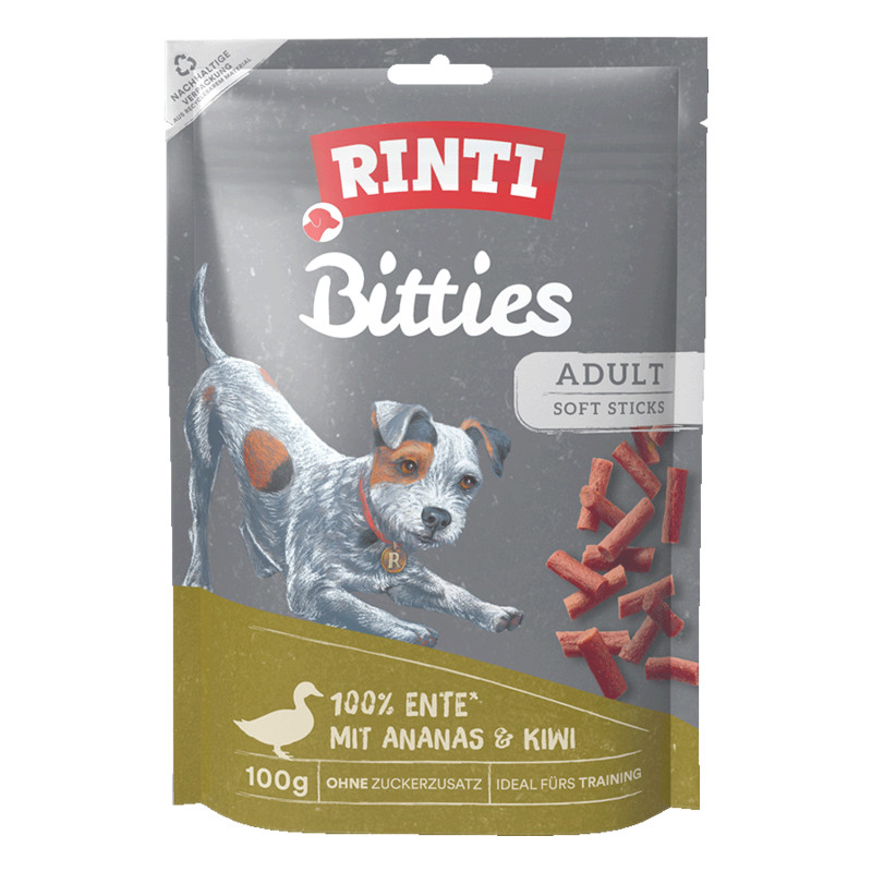 Rinti Btties Ördek Ananas Kivili Köpek Ödülü 100gr