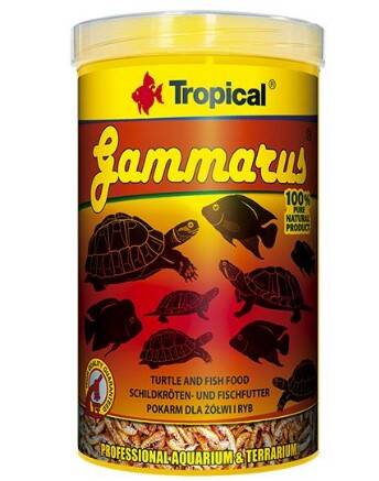 Tropical Gammarus Kaplumbağa Yemi 1000ml 120gr