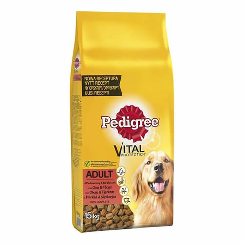 Pedigree Biftek Kümes Hayvanlı 15 Kg Kuru Köpek Maması