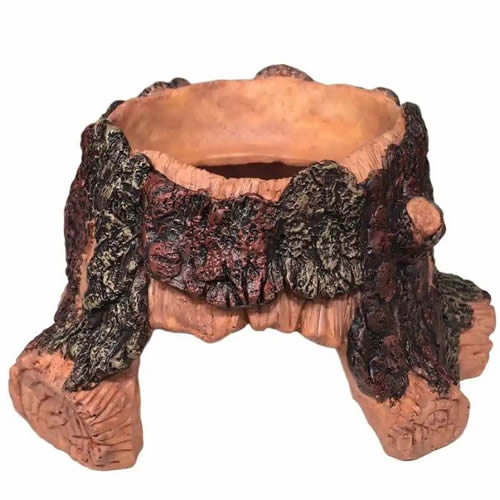 Chicos Budaklı Ağaç Kütük Dekor 15.5x13.5x11 cm