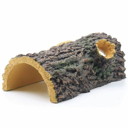Chıcos Tek Delikli Ağaç Kabuğu Dekor 21x13.6x8.5 cm
