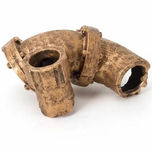 Chicos Dirsekli Boru Detay Dekor-B 15.5x10.5x7 cm