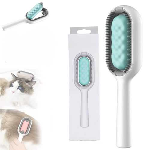 Zampa Islak Mendil Aparatlı Kedi Köpek Tarağı 19x5 cm