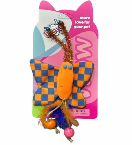 Wow Kedi Oyuncağı Kelebek