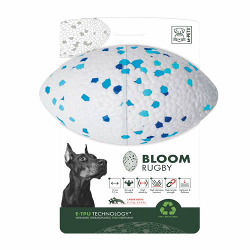 M-PETS BLOOM RUGBY PARÇALANMAZ RUGBY TOPU