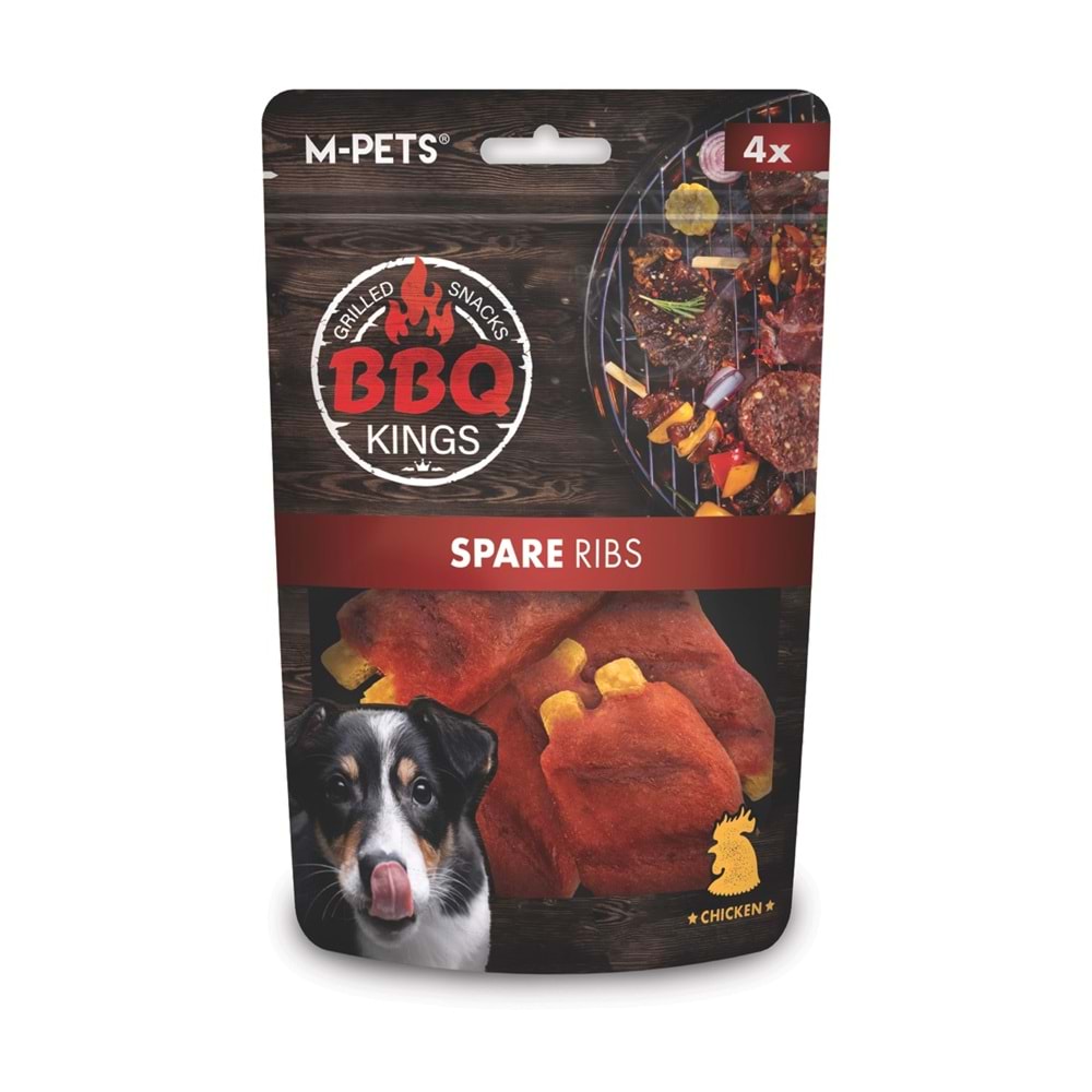 M-PETS BBQ KINGS SPARE RIBS CHICKEN ÖDÜL 85GR