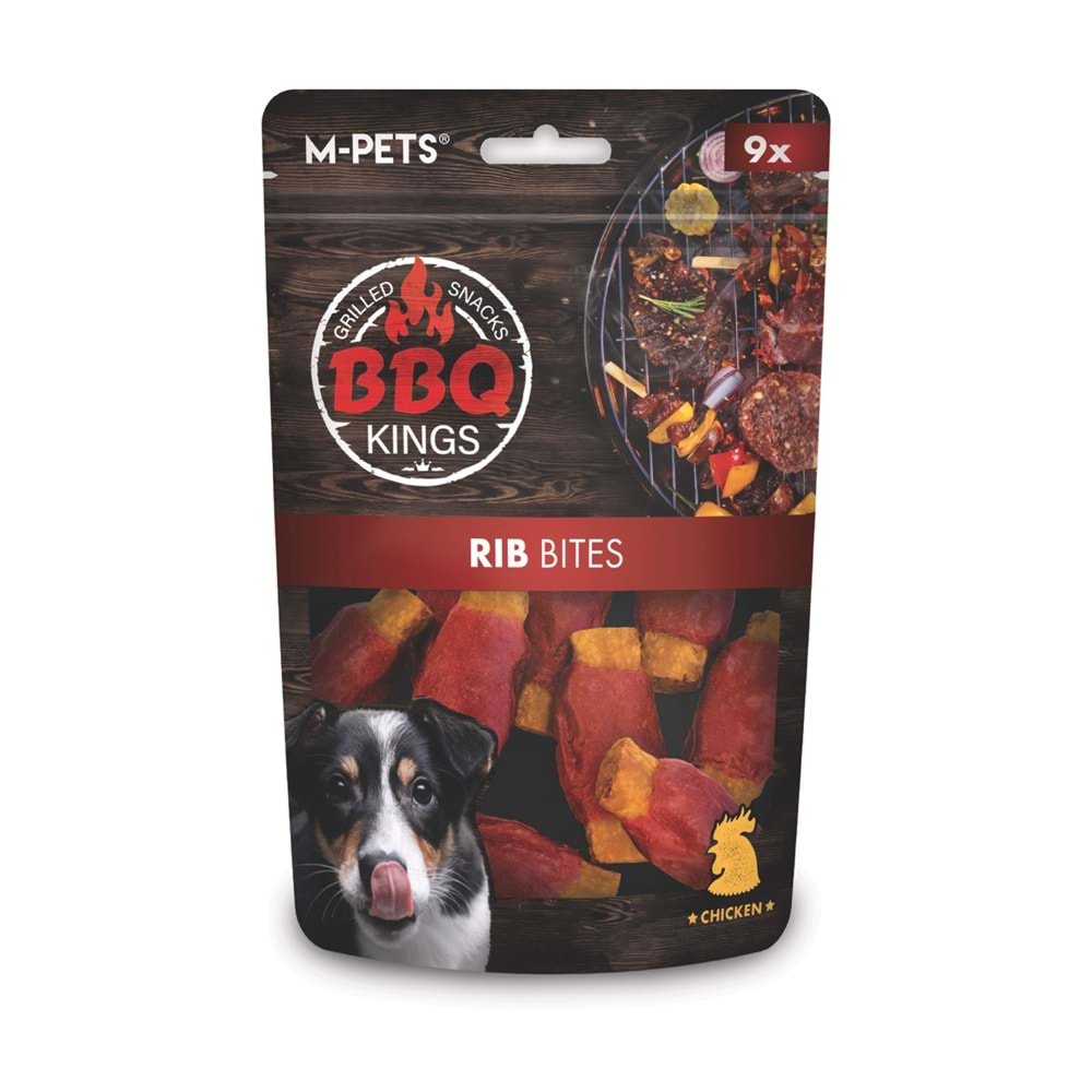 M-PETS BBQ KINGS RIB BITES CHICKEN ÖDÜL 115GR
