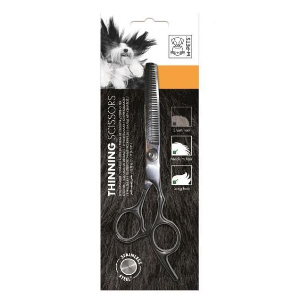 M-Pets Köpekler İçin Tüy Düzeltme Makası 6x19cm