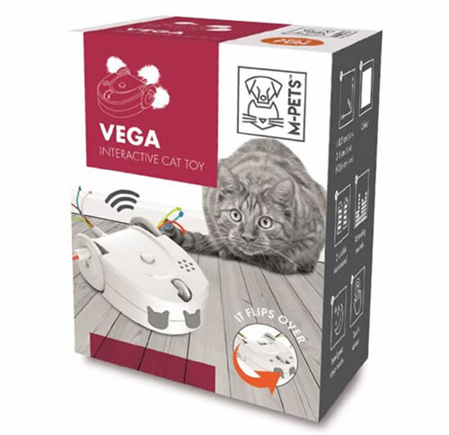 M-PETS VEGA İNTERAKTİF KEDİ OYUNCAĞI WHİTE