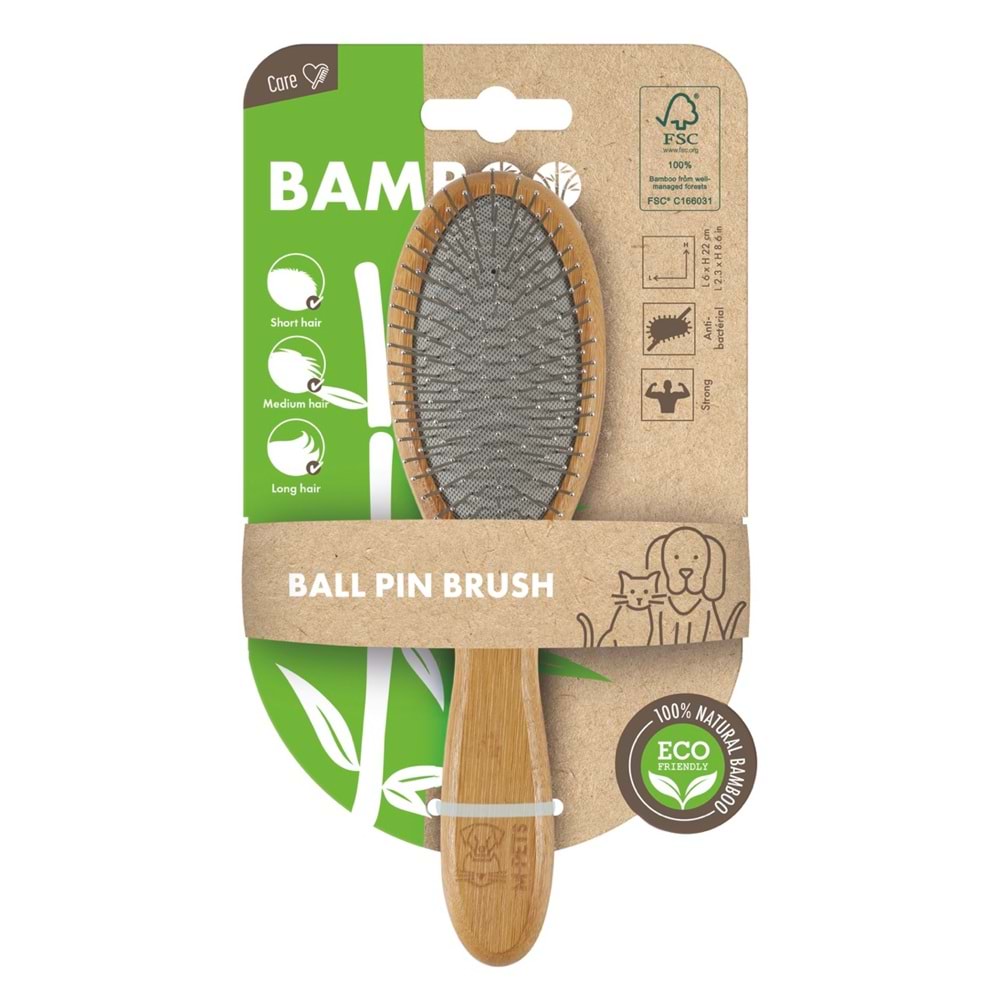 M-PETS BAMBOO TEK TARAFLI FIRÇA