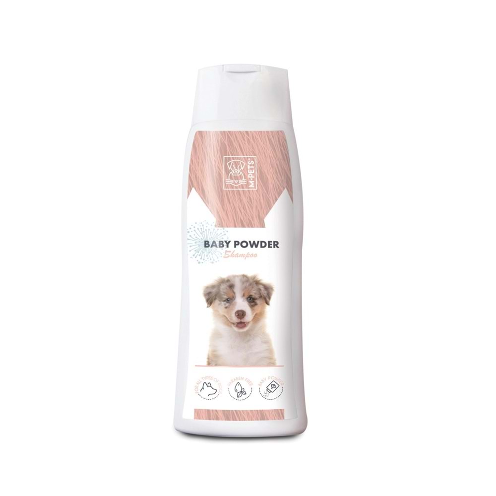 M-Pets Bebek Pudralı Köpek Şampuanı 250ml