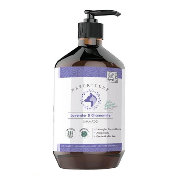 M-Pets Naturluxe Lavanta ve Papatya Özlü Köpek Şampuanı 500ml