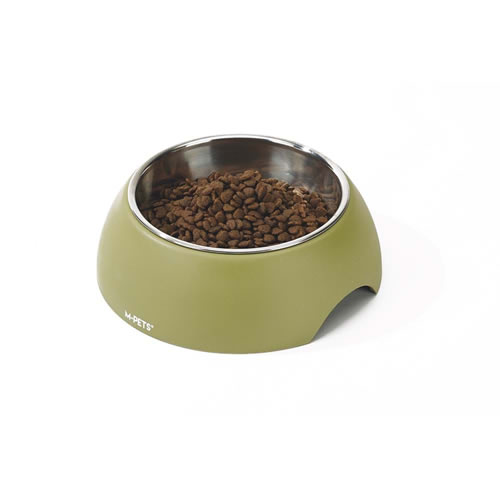 M-Pets Eco Bamboo Mama ve Su Kabı 190ml Yeşil