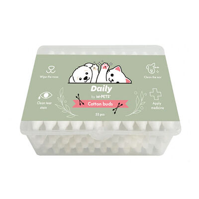 M-Pets Daily Kulak Burun Gözyaşı Temizleme Pamuğu 